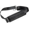 imageFull Grain Leather Shoulder Strap  Replacement Bag Straps for Laptop Briefcase Messenger Duffel Crossbody Travel BagsBlack Pad