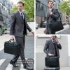 imageLeather Briefcase for Men 17 Inch Laptop Crossbody Shoulder Messenger Bag Attache Case for Business Travel Work LawyerBlack Fits 173 Inch Laptop
