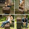 imageLeather Briefcase for Men 17 Inch Laptop Crossbody Shoulder Messenger Bag Attache Case for Business Travel Work LawyerBrown Fits 173 Inch Laptop