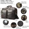 imageLeather Briefcase for Men Expandable Large 17 Inch Laptop Crossbody Shoulder Bag Business Travel Duffel Attache CaseB2