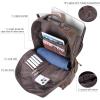 imageMasa Kawa Brown Leather Laptop Backpack for Men Fits 16 156 Computer Vintage Business Travel Work Large Daypack Weekender Bag Camping Rucksack