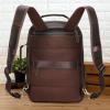 imageMasa Kawa Leather 156quot Laptop Backpack for Men Convertible Briefcase Backpacks Expandable Vintage Business Work Travel Rucksack Daypack Light BrownBrown