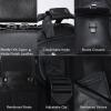 imageMasa Kawa Leather Backpack for Men Vintage 156 Inch Laptop Bag Multi Pockets Casual Travel Daypack BrownBlack