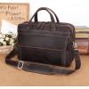 imageMasa Kawa Leather Briefcase for Men 156quot 17quot Laptop Computer Case Business Travel Work Messenger Cross Body Shoulder BagBrownfits 156 Laptop