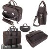 imageMasa Kawa Leather Briefcase for Men 156quot 17quot Laptop Computer Case Business Travel Work Messenger Cross Body Shoulder BagBrownfits 156 Laptop