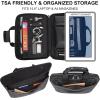 imageMasa Kawa Leather Briefcase for Men Slim 156quot Laptop Bag Waterproof Crossbody Shoulder Messenger Computer Attache Case for Business Work Black