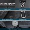 imageMasa Kawa Leather Briefcase for Men Slim 156quot Laptop Bag Waterproof Crossbody Shoulder Messenger Computer Attache Case for Business Work Black