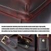 imageMasa Kawa Leather Messenger Bag Small Crossbody Shoulder Bag for Men Women Flap Over Man Purse Fits 10 Inch TabletClaret
