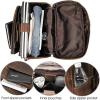 imageMasa Kawa Vintage Full Grain Leather Backpack for Men Fits 156 Inch Laptop Brown Travel Rusack Casual DaypackB1
