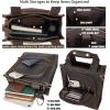 imageMasa Kawa Vintage Leather Crossbody Messenger Bag Men Women 11quot Tablet Shoulder Bag Handbag Work PurseVintage Brown