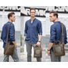 imageMasa Kawa Vintage Leather Crossbody Messenger Bag Men Women 11quot Tablet Shoulder Bag Handbag Work PurseVintage Brown