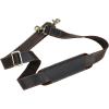 imageFull Grain Leather Shoulder Strap  Replacement Bag Straps for Laptop Briefcase Messenger Duffel Crossbody Travel BagsBrown