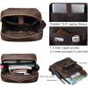 imageMasa Kawa Vintage Full Grain Leather 156 Inch Laptop Backpack for Men Casual Business Travel Rucksack Work Bag Daypack Brown LargeBrownupdated