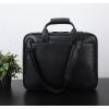 imageMasa Kawa Leather Slim Briefcase for Men 16 Laptop Shoulder Messenger Computer Bag Business Travel Work Attache CaseMatte Black