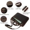 imageMasa Kawa Leather Slim Briefcase for Men 16 Laptop Shoulder Messenger Computer Bag Business Travel Work Attache CaseVintage Brown