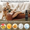 image:imageMasa Kawa Leather Care Conditioner Nourishing Cream Moisturizer Polish Beeswax Cleaner Waterproof Protection Balm for Leather Bags Belt Saddle Car Seats Shoes Jacket Furniture