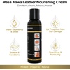 image:imageMasa Kawa Leather Care Conditioner Nourishing Cream Moisturizer Polish Beeswax Cleaner Waterproof Protection Balm for Leather Bags Belt Saddle Car Seats Shoes Jacket Furniture