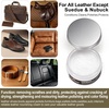 image:imageMasa Kawa Leather Conditioner Nourishing Cream Kit Moisturizer Polish Beeswax Cleaner Care Balm for Leather Bags Belt Saddle Car Seats Shoes Jacket Furniture Waterproof Protection