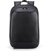 image:imageMasa Kawa Black Leather 16 Laptop Backpack for Men  Expandable Waterproof Business Travel Work Computer Bag